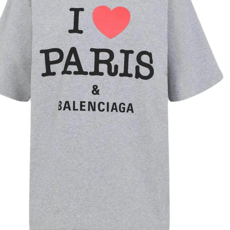 Balenciaga I Love Paris T shirt-3