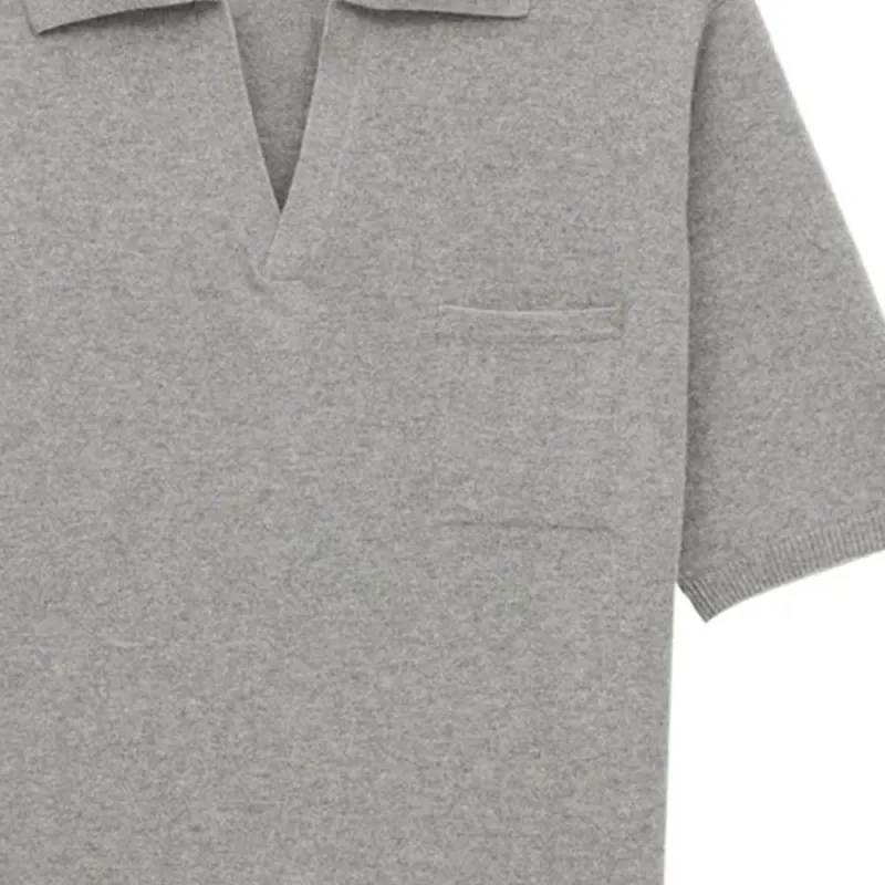 SAINT LAURENT Short sleeved Polo Shirt-3
