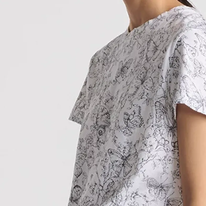 DIOR T Shirts Women's White-3