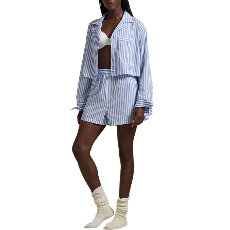Polo Ralph Lauren Pajama Set Women's Blue-3
