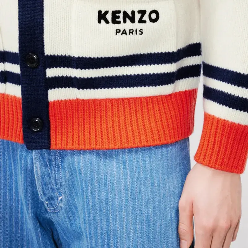 KENZO Wool Cardigan-6