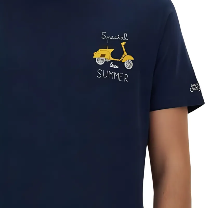 MC2 Saint Barth Graphic Printed Crewneck T Shirt-3