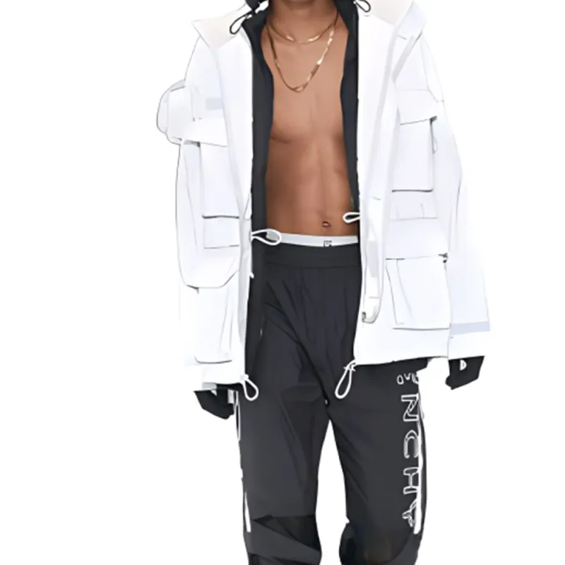 Givenchy Jackets Men White-4