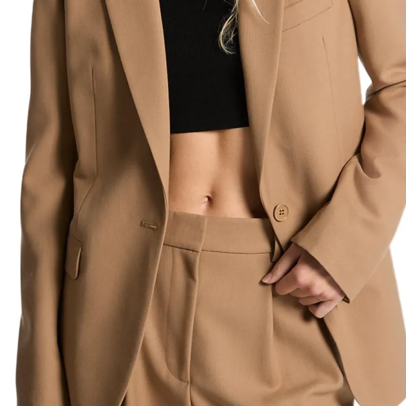 MICHAEL KORS Business Suits Coats Women's Coffee-3