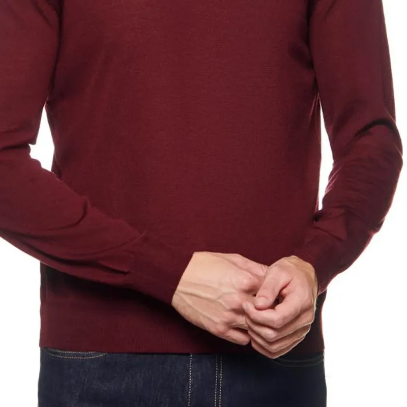 CANALI FW24 Sweater Men's Burgundy-4