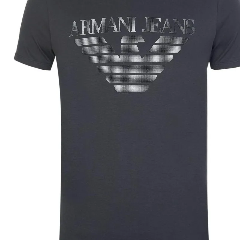 ARMANI JEANS T Shirt Men's Black-3