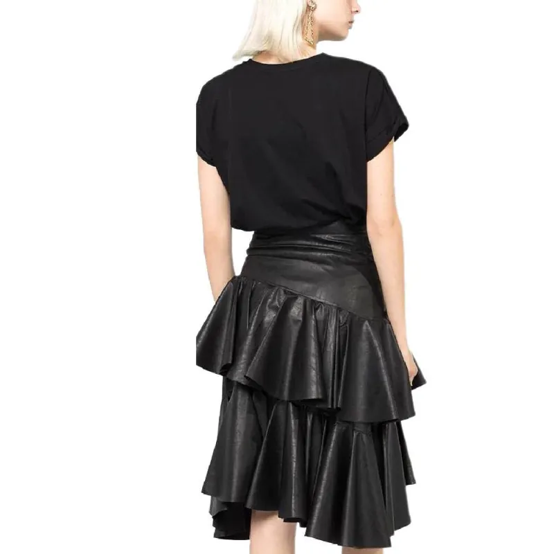 BALMAIN T Shirts Women's Black-3