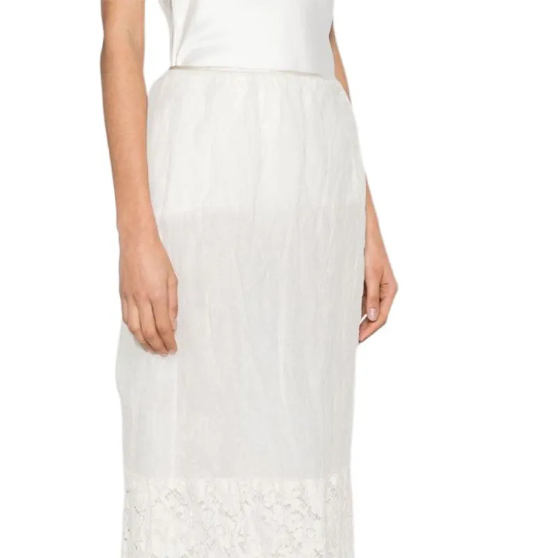 PRADA Lace Detailed Skirt-5