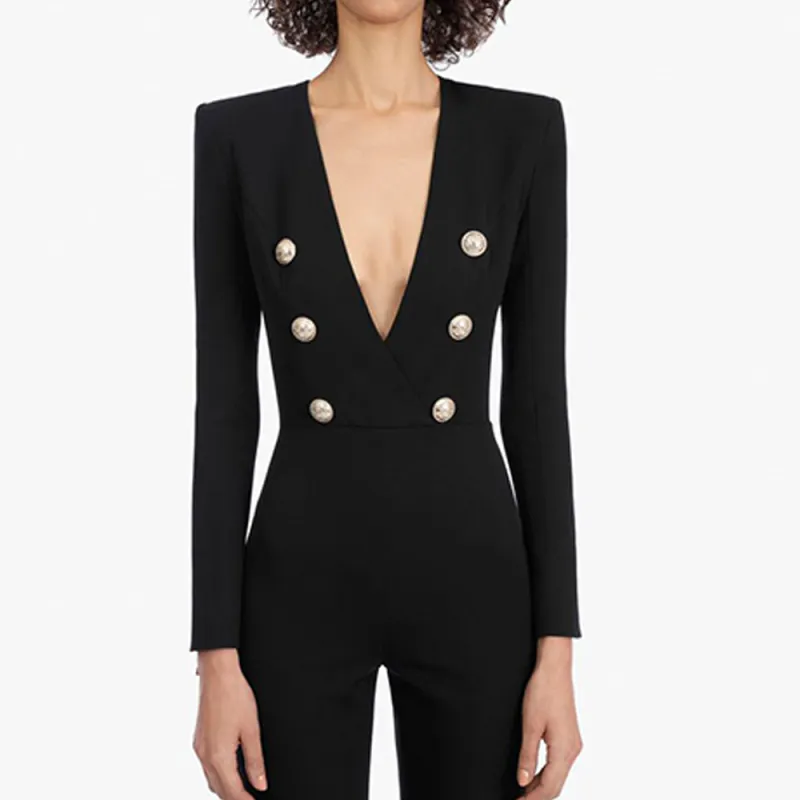 BALMAIN Business Suit Pants Women's Black-4