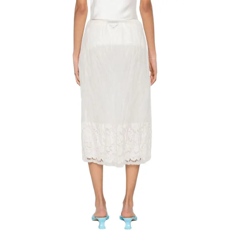 PRADA Lace Detailed Skirt-2