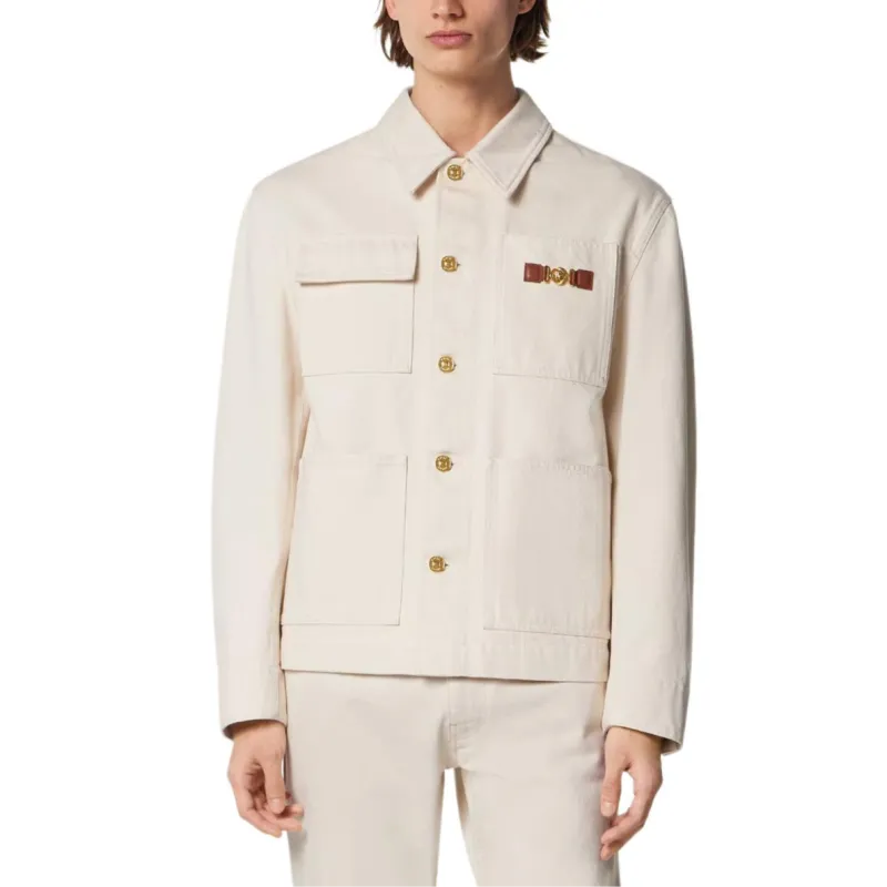 VERSACE Medusa Biggie Cargo Denim Jacket-2