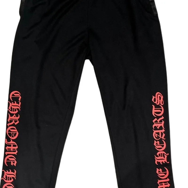 Chrome Hearts Knitted Sweatpants Men's Black-3