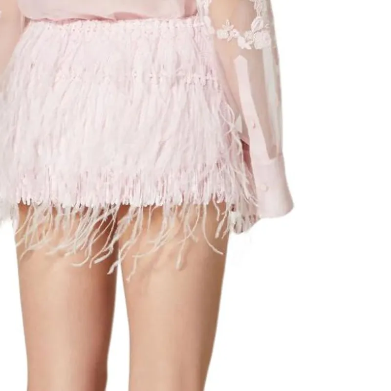 Valentino Casual Short Skirts Women's Pink-4