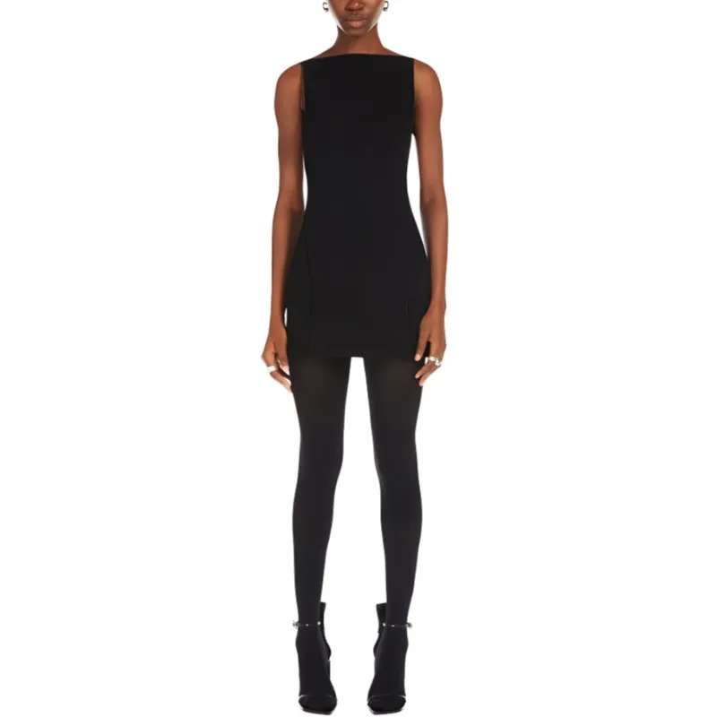 SportMa SS25 Sleeveless Dress Women's Black-2