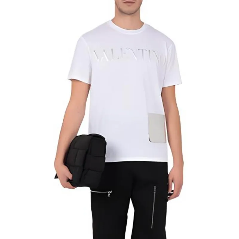 Valentino T Shirts Men White-3