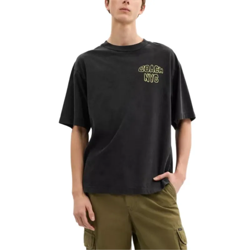 COACH T Shirts Men Black-1