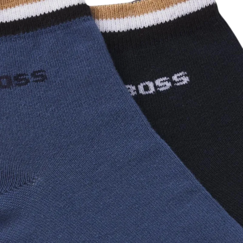 HUGO BOSS Ankle Socks Men's 2 Pack-1