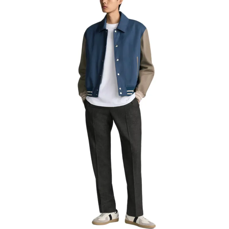 DIOR FW25 Fall Men's Clothing Collection Christian Dior Couture Jackets & Coats Men's Blue-2
