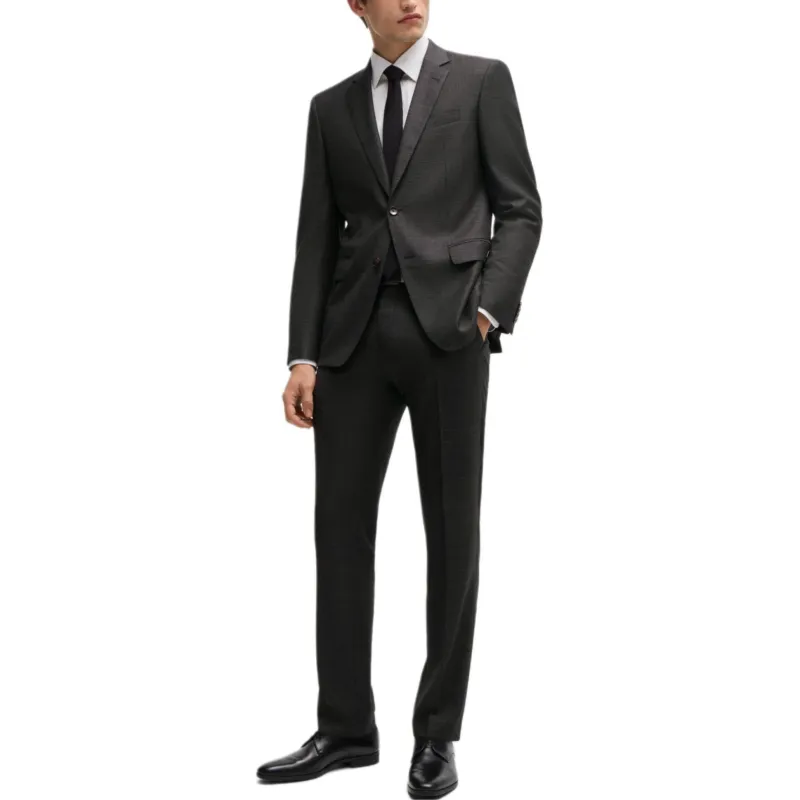 HUGO BOSS Business Suit Men's Brown-1