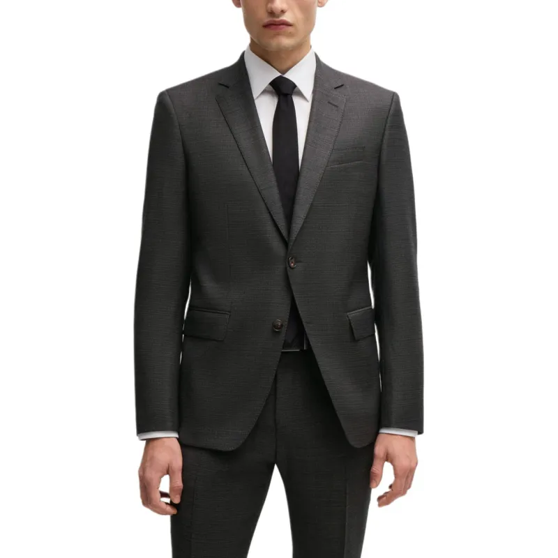 HUGO BOSS Business Suit Men's Brown-2