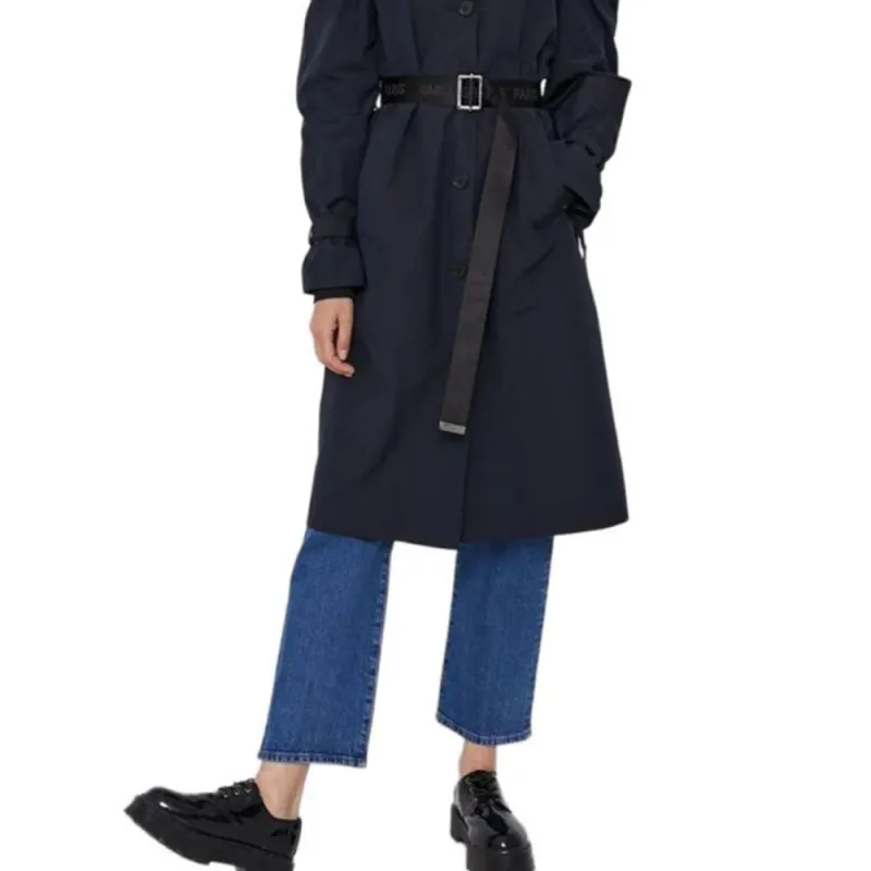 KARL LAGERFELD / Karl Lagerfeld Jeans Coats Women's Blue-4