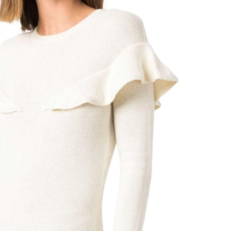 Chloé Long-Sleeved Dresses Women's White-3