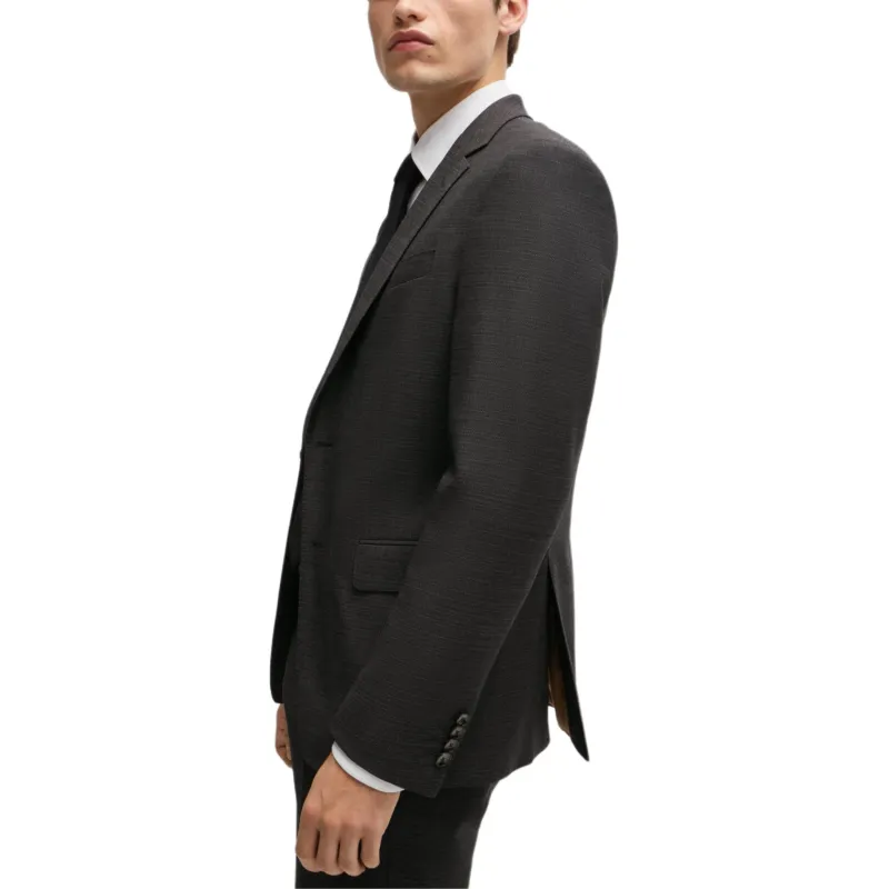 HUGO BOSS Business Suit Men's Brown-4