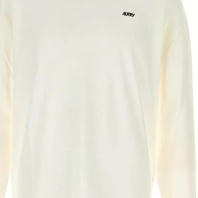 AUTRY Embroidered logo Longsleeved T shirt-3