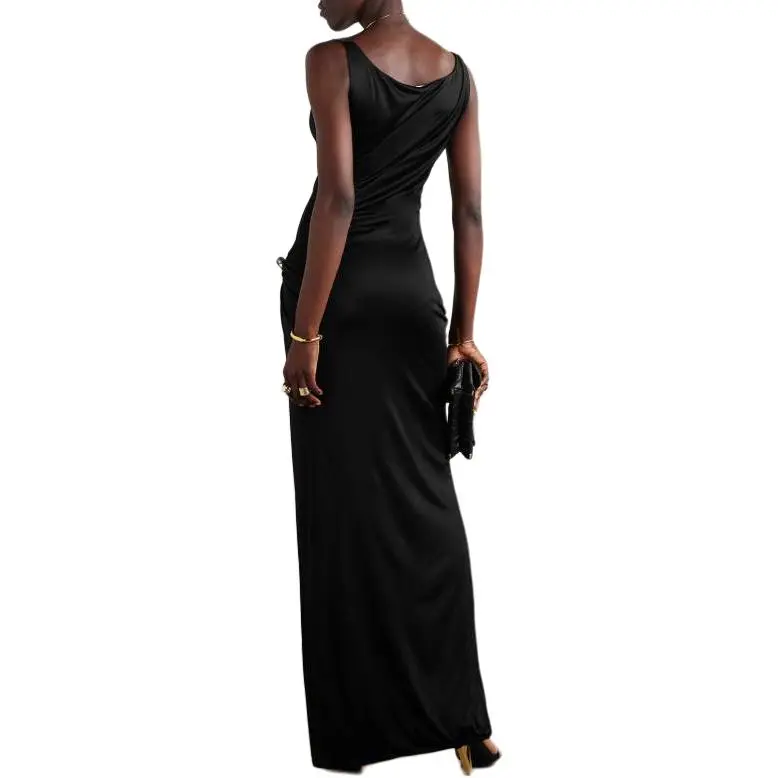 VERSACE COLLECTION Safety Pin Gathered Gown-2