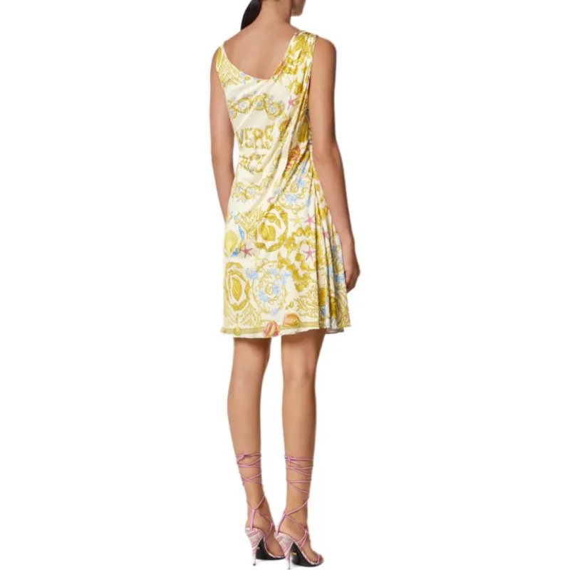 VERSACE Underwater Barocco Mini Dress-2