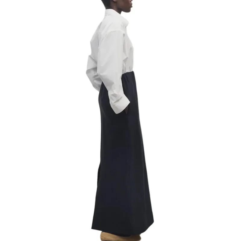 THE ROW Casual Long Skirt Women's Black-3