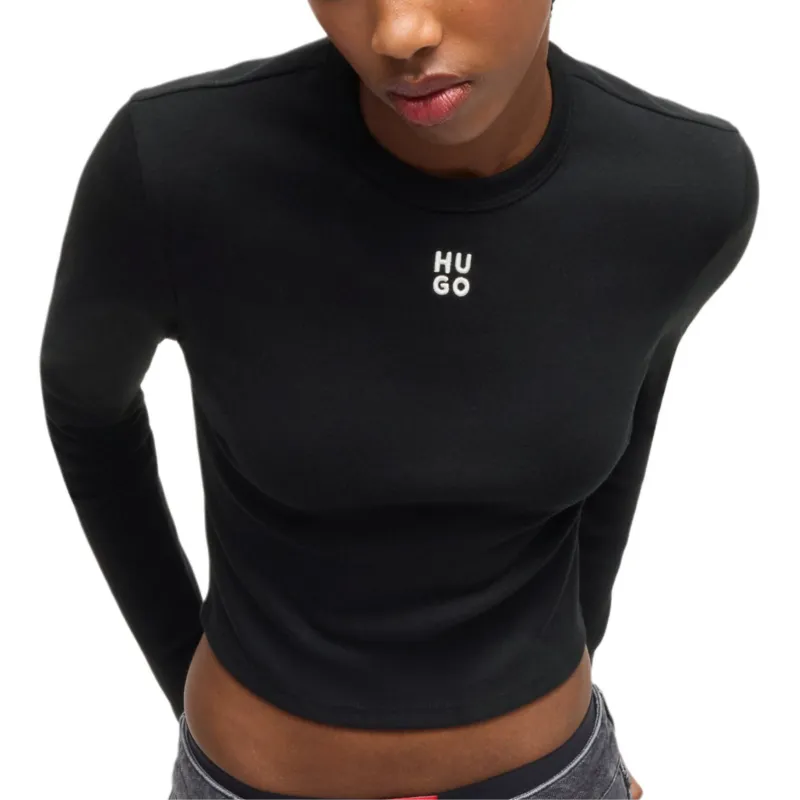 HUGO BOSS Regular T Shirt Women's Black-2
