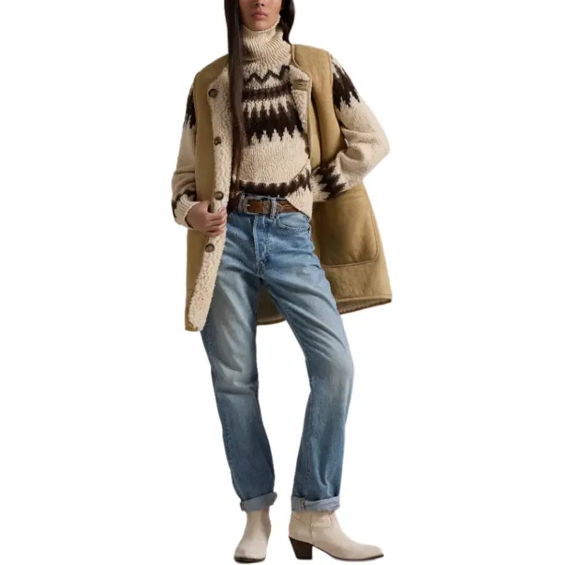 Polo Ralph Lauren Fair-Isle Roll-Neck Knitted Jumper-1