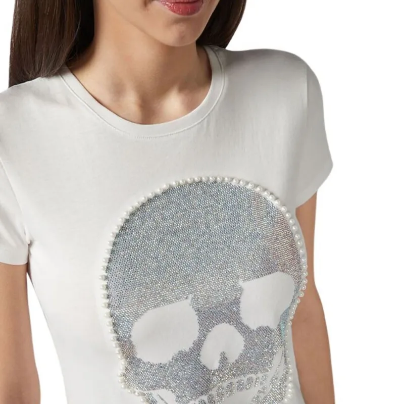 PHILIPP PLEIN T Shirts Women's White-3
