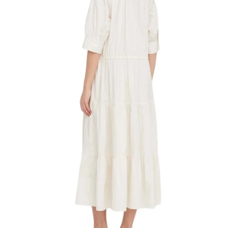 Polo Ralph Lauren Elia Tiered Midi Dress-5