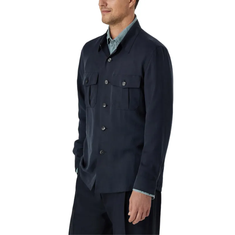 Canali Wool Shirt-2