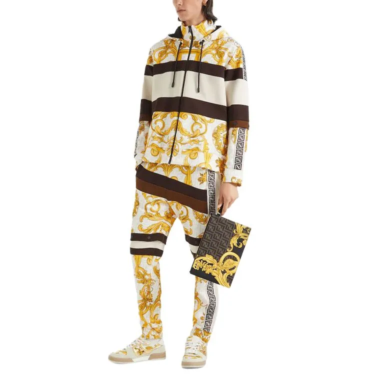 FENDI x VERSACE Collaboration SS22 Sweatpants Men's Multicolor-2