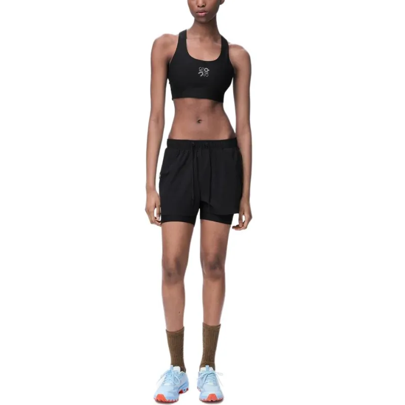 LOEWE SS25 Casual Shorts Women's Black-1