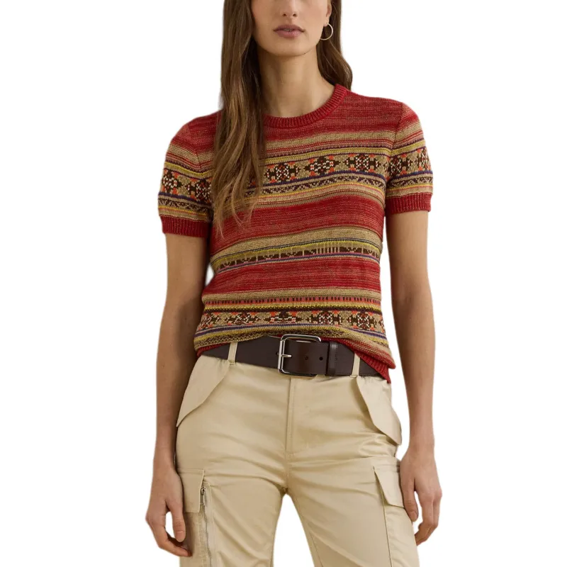 Polo Ralph Lauren T Shirt Women's Red-2