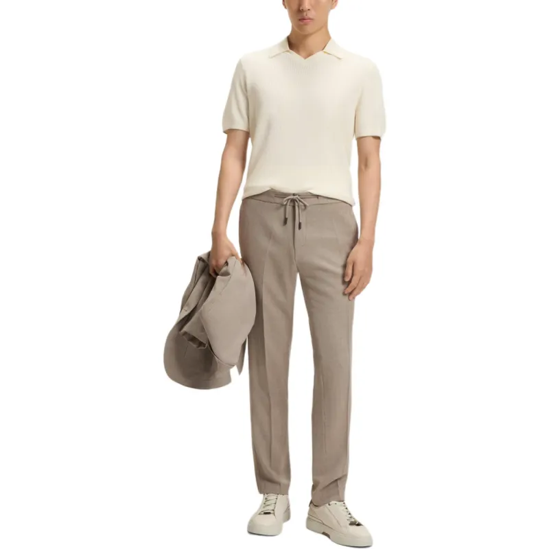 HUGO BOSS SS25 Polo Shirt Men's Beige-2