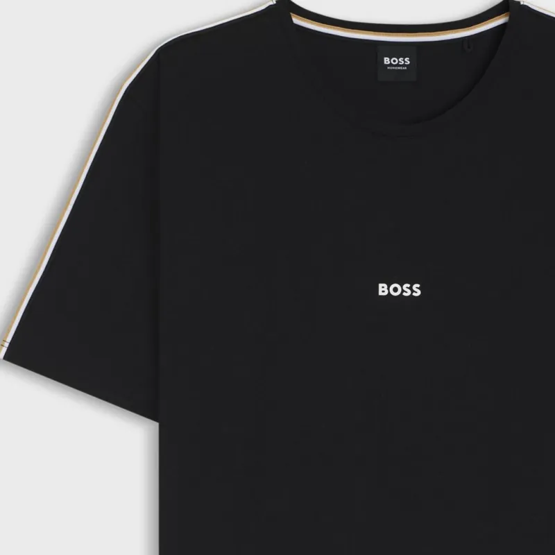 HUGO BOSS Pajama Top Men's Black-1