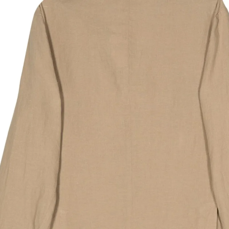 Polo Ralph Lauren Single-breasted Linen Blazer-3