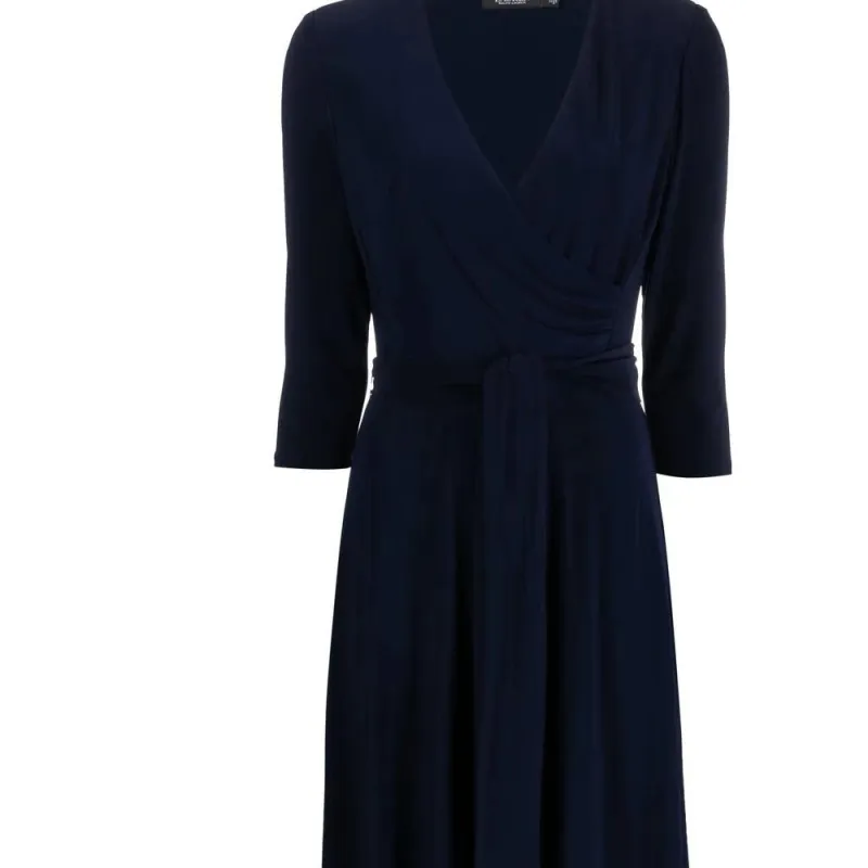 Lauren Ralph Lauren Carlyna Tie waist Dress-4