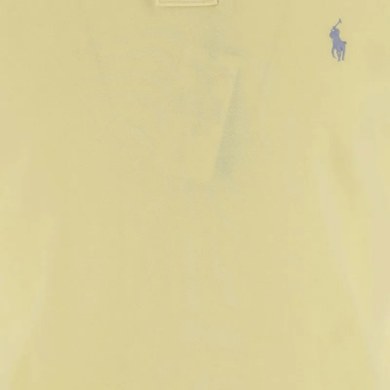 Polo Ralph Lauren Logo Embroidered Straight Hem Polo Shirt-2