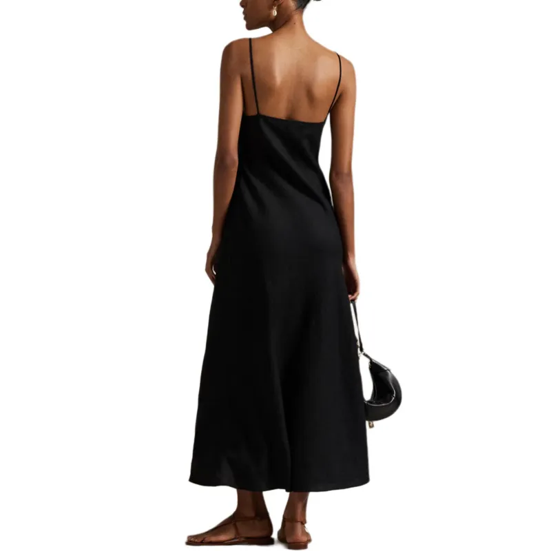 Polo Ralph Lauren Slip Dress Women's Black-2