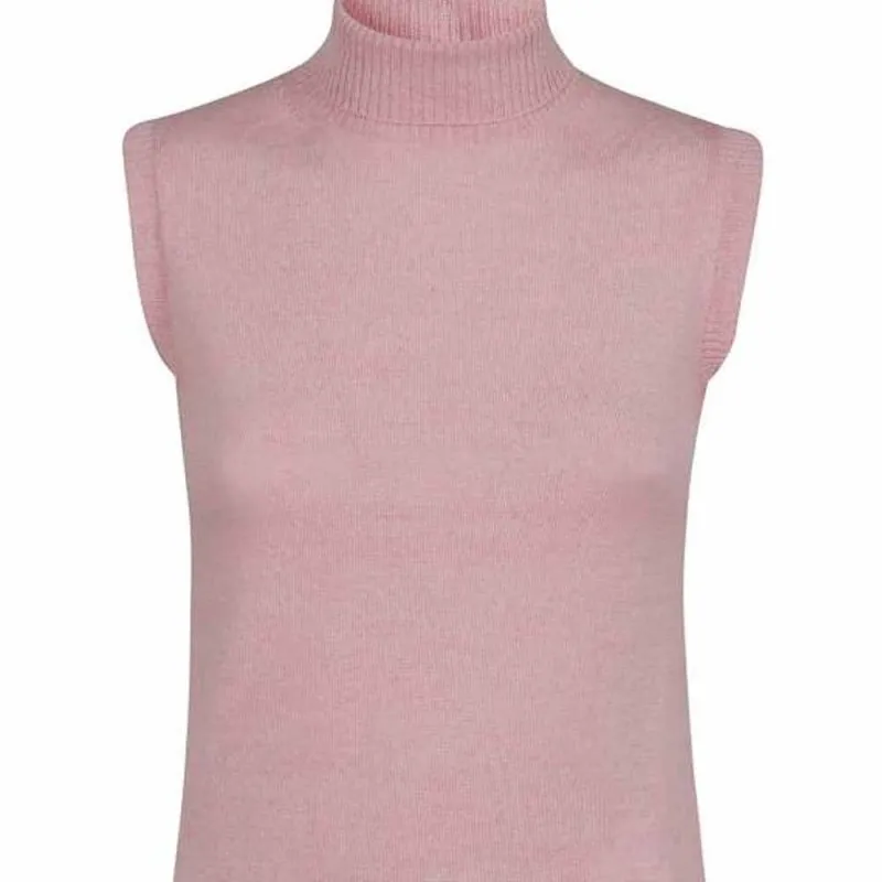 SportMax Ardenza Roll Neck Sleeveless Vest-2