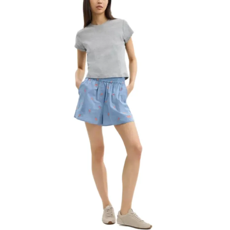 COACH SS25 Casual Shorts Women's Blue-1