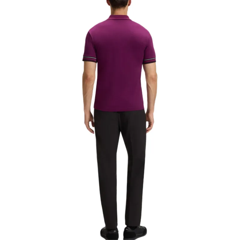HUGO BOSS Polo Shirts Men Pink-3