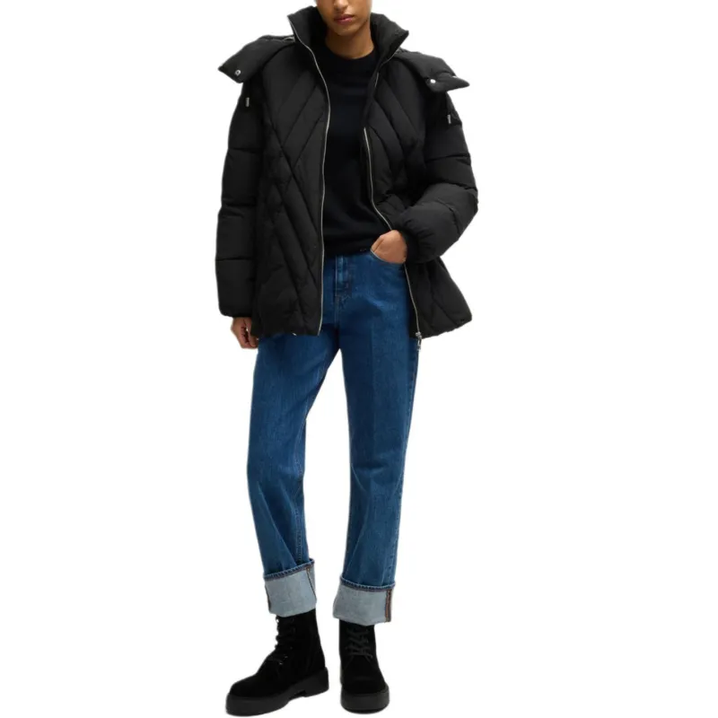 HUGO BOSS Puffer Jacket Women's Black-2