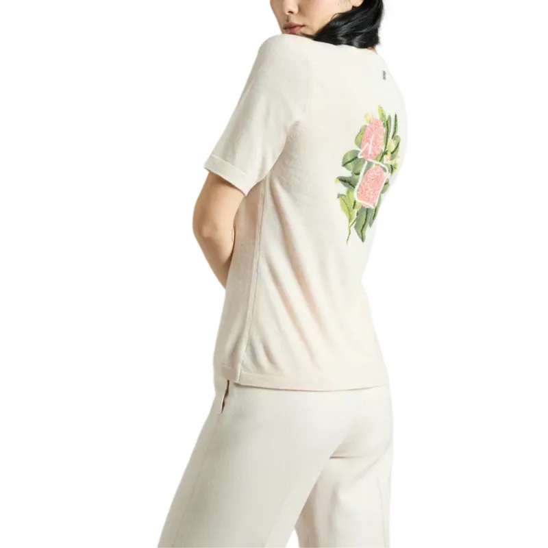 COLOMBO Cashmere Sweater Women's Beige-2